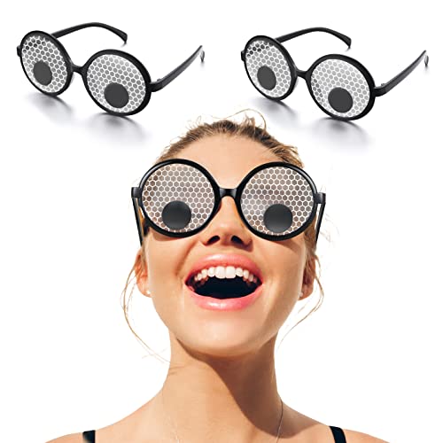 Skylety Googly Eyes Glasses for Halloween Party