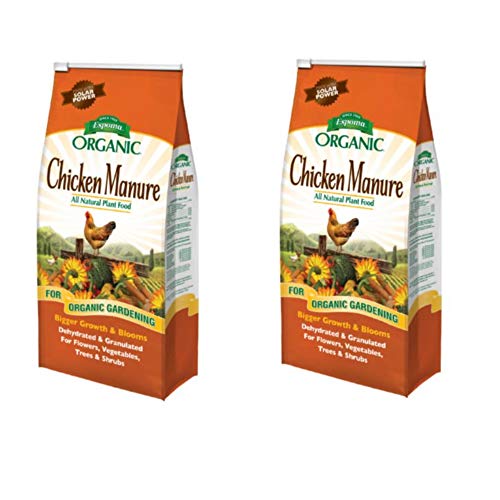 Espoma Organic Chicken Manure Plant Food, 2 Pack