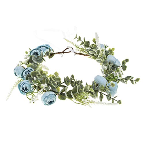 Baby Breath Flower Halo Wedding Crown