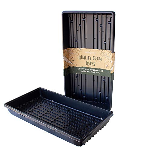 5-Pack Garden Growing Trays with Drain Holes