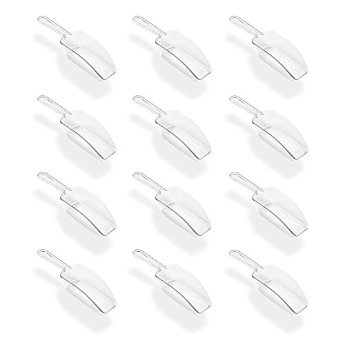 Super Z Outlet Mini Acrylic Plastic Kitchen Scoops