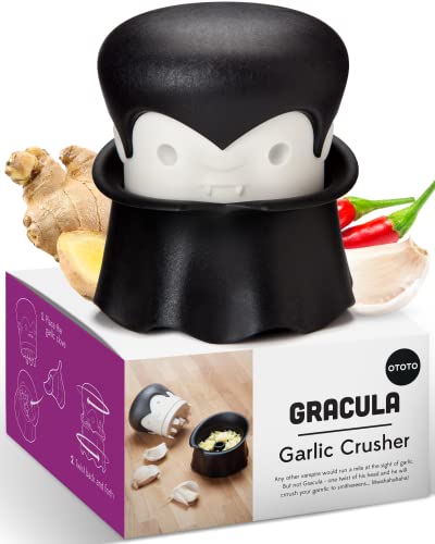 OTOTO Gracula Garlic Crusher - Cute and Functional Kitchen Gadget