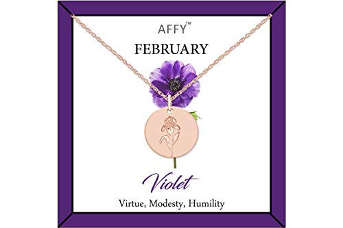 AFFY February Birth Month Necklace