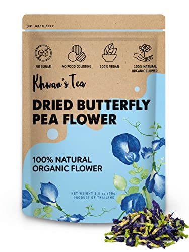 Pure Dried Butterfly Pea Flowers Blue Tea