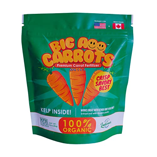 Premium Organic Fertilizer for Vegetable Garden - Big A Carrot Fertilizer