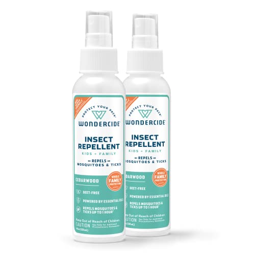Wondercide Natural Essential Oil Bug Repellent Spray - Effective and Safe Protection