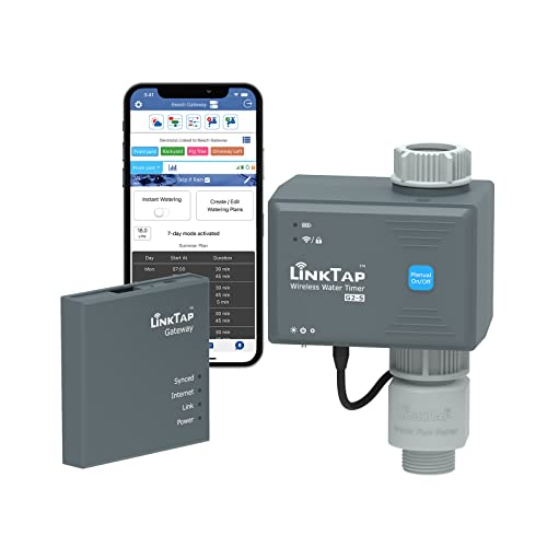 LinkTap G2S Wireless Water Timer & Gateway & Flow Meter