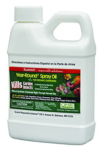 Summit Year-Round Spray Oil for Garden Insects Concentrate