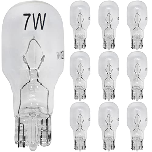 Diximus 12V 7W Low Voltage T5 Landscape Bulbs - 10 Pack