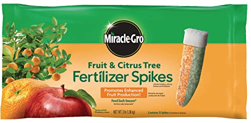 Miracle-Gro Fertilizer Spikes for Fruit and Citrus Trees