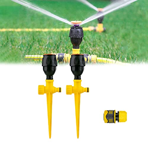 360° Rotation Auto Irrigation System Garden Sprinkler