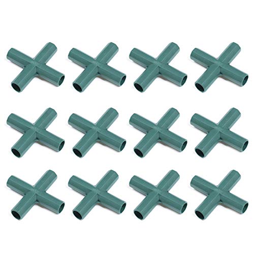 INFILM Gardening Plastic T-Connectors Bracket Pipe Parts