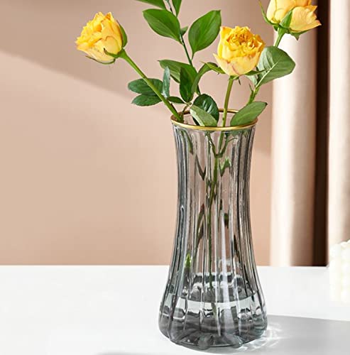 ANNALINA Flower Glass Vase for Home Decor