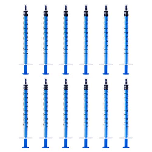 Plastic Syringe with Measurement - 12 Pack