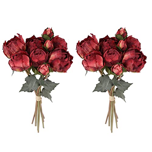 Artificial Peonies Flower Bouquets