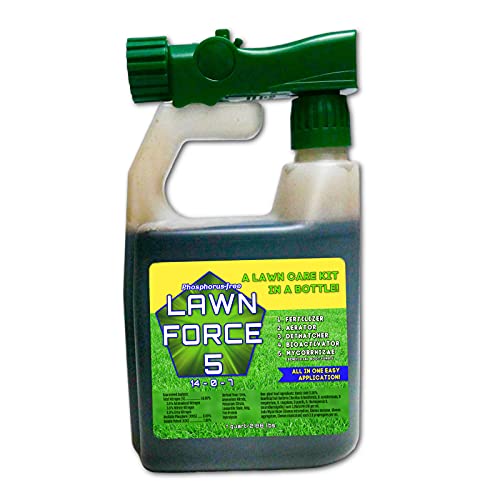 Nature’s Lawn & Garden Lawn Force 5 - All-in-One Natural Liquid Lawn Fertilizer