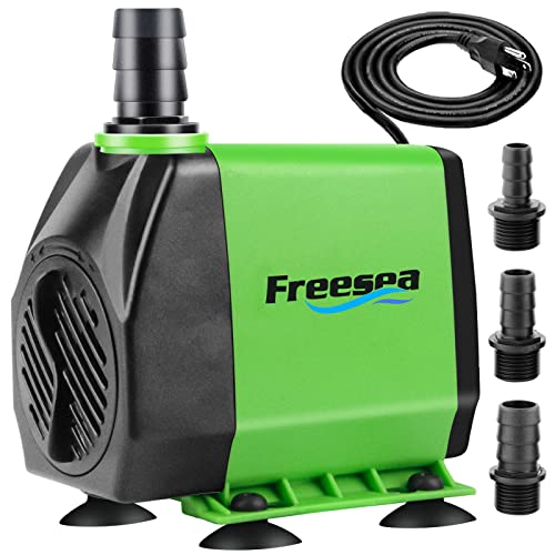 Submersible Water Pump for Gardens: FREESEA Fountain 800GPH