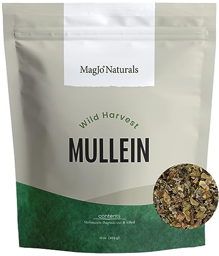 Premium Quality Mullein Leaf by MagJo Naturals
