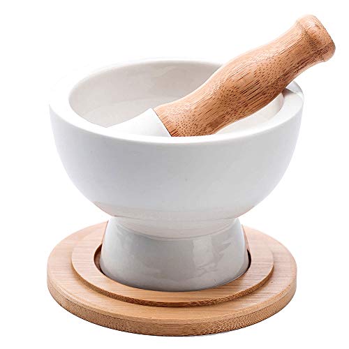 Porcelain Mortar and Pestle - Essential Tool for Home Chefs