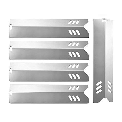 SHINESTAR 15'' Grill Heat Plate - Replacement for Dyna-Glo, Backyard & Uniflame Grill - Stainless Steel - 5-Pack