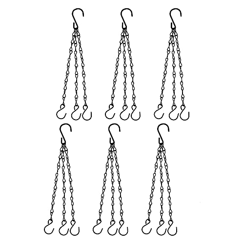 6 Pcs Heavy Duty Hanging Flower Basket Chain