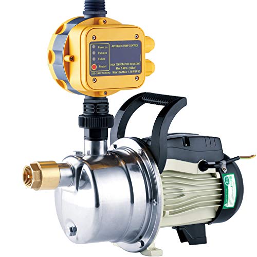 TDRRICH Water Pressure Booster Pump with Smart Controller