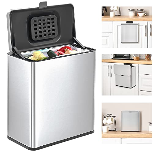 LAND·VOI Hanging Kitchen Compost Bin