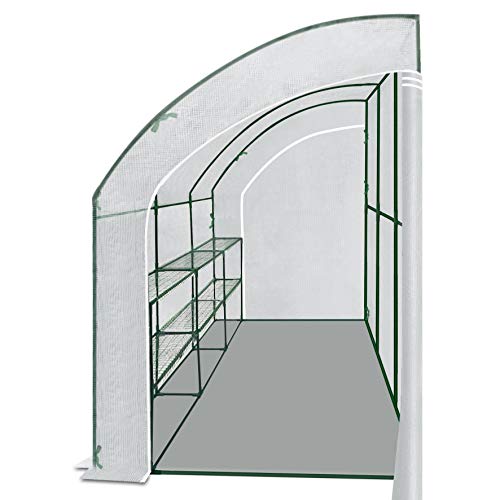 Strong Camel Outdoor Large Walk-in Wall Greenhouse