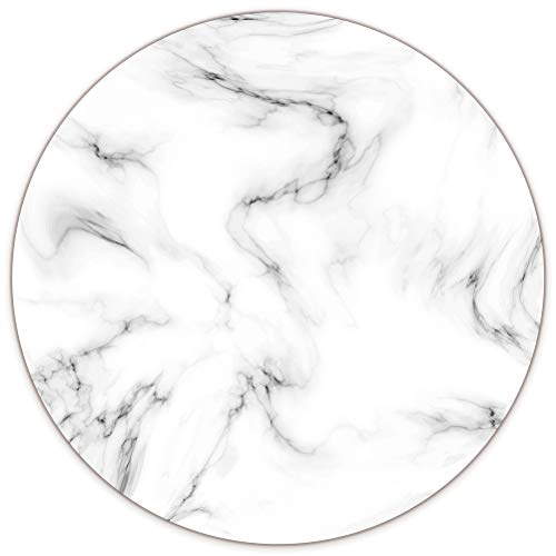 White Marble Mouse Pad