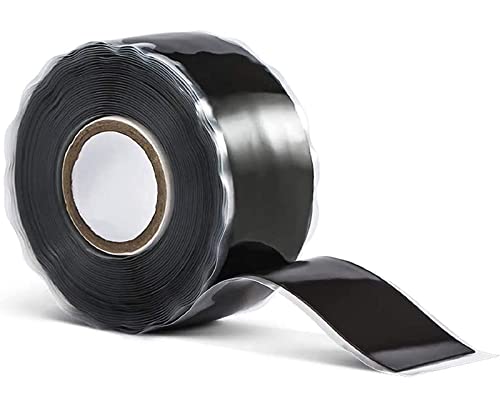 Black Self-Fusing Silicone Hose Repair Tape
