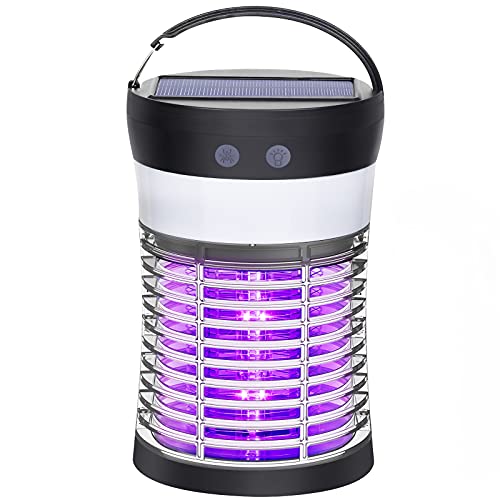 Solar Mosquito Zapper - Efficient Insect Fly Trap
