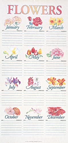 Traditional Flower Chart