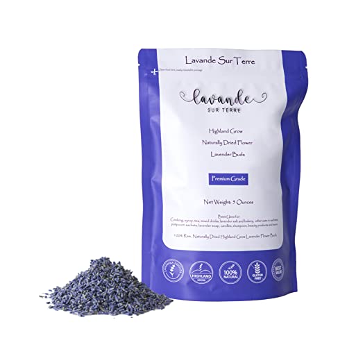 Dried Lavender Flower Buds - Crafts, Baking, Tea & More