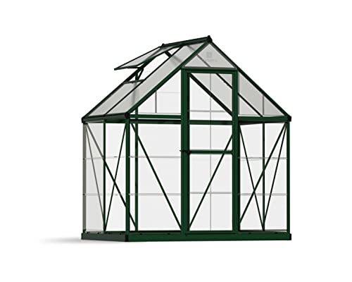 Palram Canopia Greenhouse Kit 6' x 4' Hobby Walk-In Polycarbonate