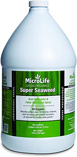 MicroLife Super Seaweed Organic Liquid Concentrate Root Stimulator & Foliar Nutritional Spray