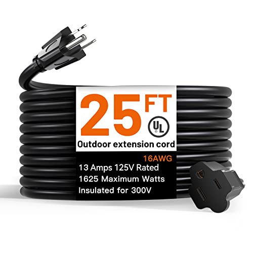 addlon 25ft Outdoor Extension Cord
