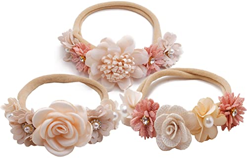 Utaly Flower Headband for Baby Girls