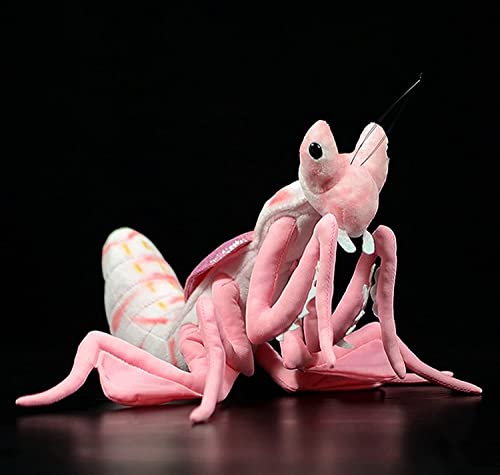 Realistic Pink Mantis Plush Toy