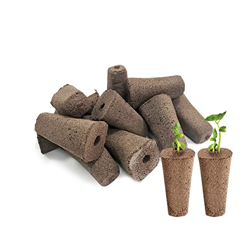 Aooccder 50 Pack Grow Sponges - High Quality Hydroponic Supplies