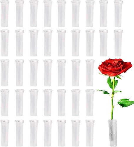 Clear Plastic Flower Water Tubes for Flower Arrangements