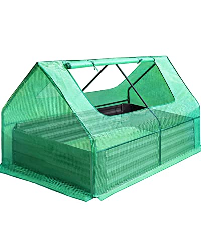 Quictent Raised Garden Bed Planter Kit with Greenhouse