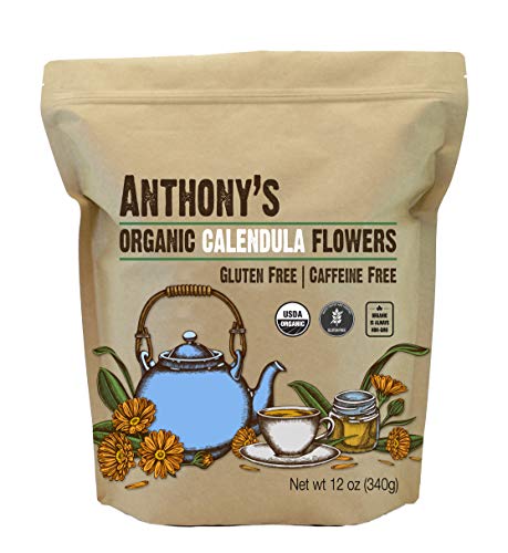 Anthony's Organic Calendula Flowers: Fresh and Fragrant Herbal Marvel