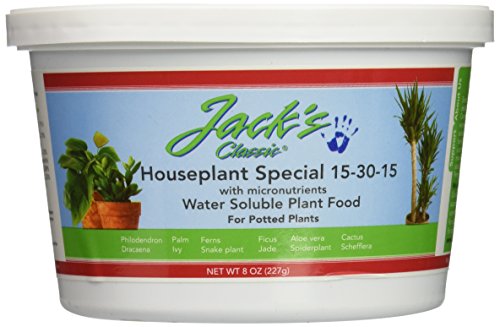 Jacks 51508 Classic 15-30-15 Houseplant Special Fertilizer