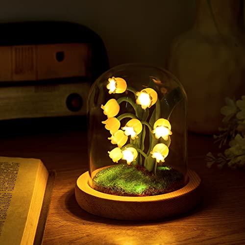 Lily of The Valley Flower Lamp for Women