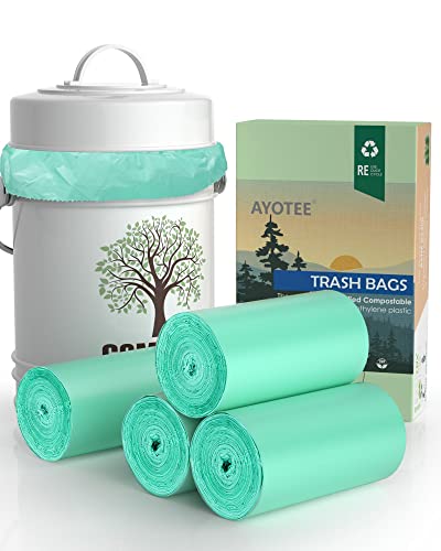Compostable Trash Bags for Kitchen Compost Bin