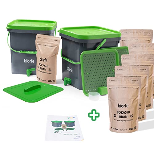 Biorfe Bokashi Compost Starter Kit