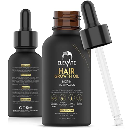ELEVATE Hair Growth Oil - Natural Hair Growth Treatment