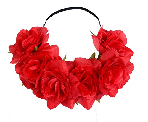 Floral Fall Rose Headbands