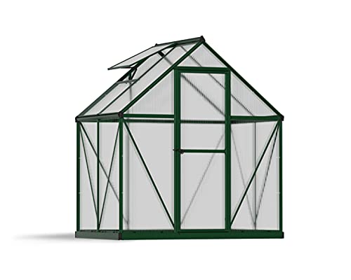 Palram - Canopia Mythos 6' x 4' Greenhouse with Plant Hangers