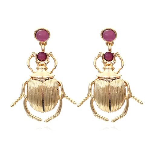 Charming Beetle Earrings for Women